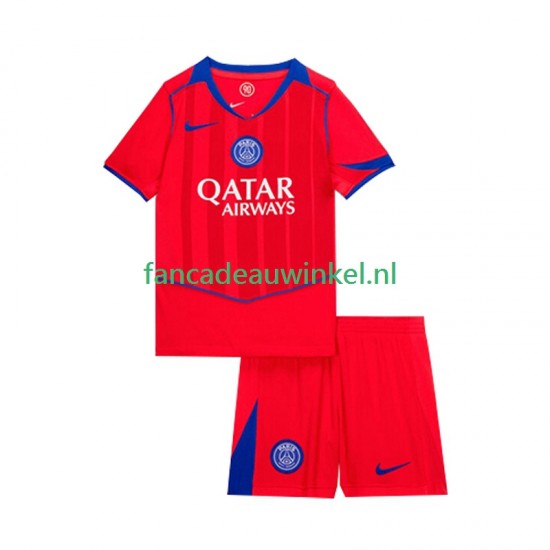 Paris Saint-Germain Wedstrijdshirt met Korting 3rd Kind 2025-26 Korte Mouw
