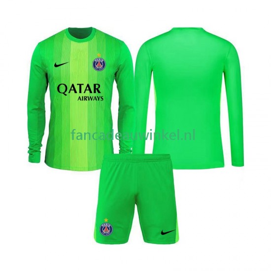 Paris Saint-Germain Wedstrijdshirt met Korting Keepersshirt Uit Kind 2025-26 Lange Mouw