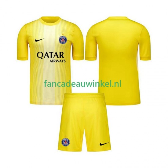 Paris Saint-Germain Wedstrijdshirt met Korting Keepersshirt 3rd Kind 2025-26 Korte Mouw
