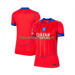 Paris Saint-Germain Wedstrijdshirt met Korting 3rd Dames 2025-26 Korte Mouw