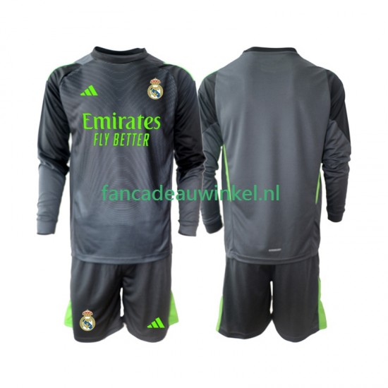 Real Madrid Wedstrijdshirt met Korting Keepersshirt 3rd Kind 2025-26 Lange Mouw