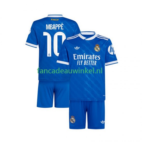 Real Madrid Wedstrijdshirt met Korting Mbappé Kylian 10 3rd Kind 2025-26 Korte Mouw