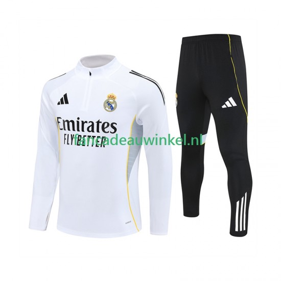Real Madrid Wit Sweatshirts Pak 2025-26