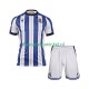 Real Sociedad Wedstrijdshirt met Korting Thuis Kind 2025-26 Korte Mouw