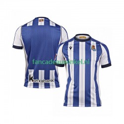 Real Sociedad Wedstrijdshirt met Korting Thuis Heren 2025-26 Korte Mouw