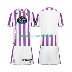 Real Valladolid Wedstrijdshirt met Korting Thuis Kind 2025-26 Korte Mouw