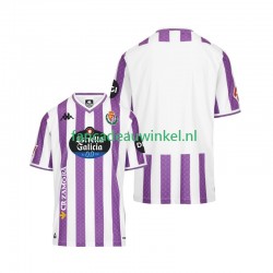 Real Valladolid Wedstrijdshirt met Korting Thuis Heren 2025-26 Korte Mouw