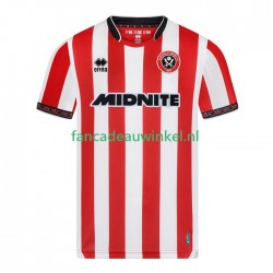 Sheffield United Wedstrijdshirt met Korting Thuis Heren 2025-26 Korte Mouw