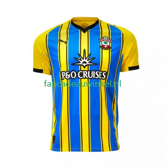 Southampton Wedstrijdshirt met Korting Uit Heren 2025-26 Korte Mouw