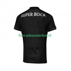 Sporting CP Wedstrijdshirt met Korting Uit Heren 2025-26 Korte Mouw