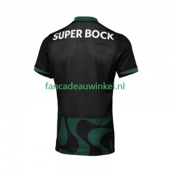 Sporting CP Wedstrijdshirt met Korting Uit Vierde Heren 2025-26 Korte Mouw