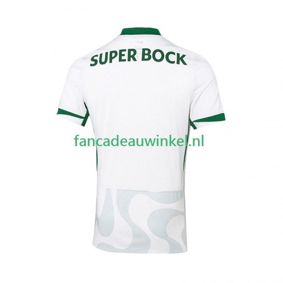 Sporting CP Wedstrijdshirt met Korting Vierde Heren 2025-26 Korte Mouw