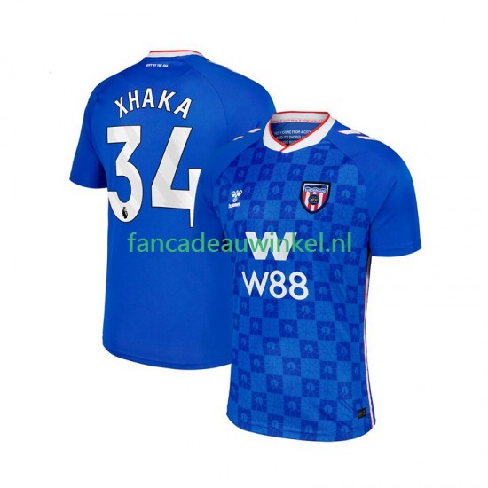 Wedstrijdshirt met Korting Sunderland Granit Xhaka 34 Uit Heren 2025-26 Korte Mouw