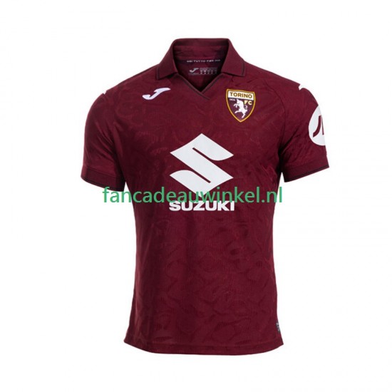 Wedstrijdshirt met Korting Torino Thuis Heren 2025-26 Korte Mouw