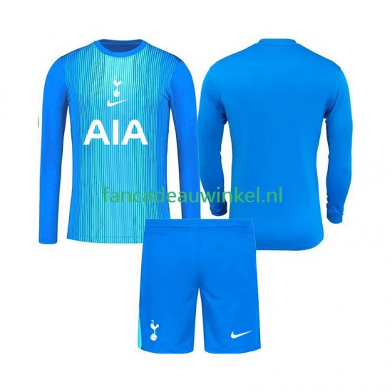 Tottenham Hotspur Wedstrijdshirt met Korting Keepersshirt Uit Kind 2025-26 Lange Mouw