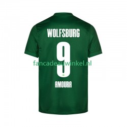 VfL Wolfsburg Wedstrijdshirt met Korting Mohamed Amoura 9 Thuis Heren 2025-26 Korte Mouw