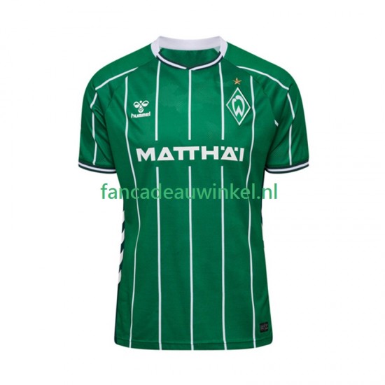 Wedstrijdshirt met Korting Werder Bremen Thuis Heren 2025-26 Korte Mouw