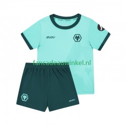 Wolverhampton Wanderers Wedstrijdshirt met Korting Uit Kind 2025-26 Korte Mouw