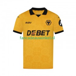 Wolverhampton Wanderers Wedstrijdshirt met Korting Thuis Heren 2025-26 Korte Mouw