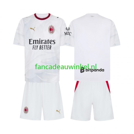 AC Milan Wedstrijdshirt met Korting Uit Kind 2026-27 Korte Mouw