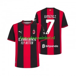 AC Milan Wedstrijdshirt met Korting Gimenez 7 Thuis Heren 2026-27 Korte Mouw