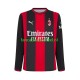 AC Milan Wedstrijdshirt met Korting Thuis Heren 2026-27 Lange Mouw