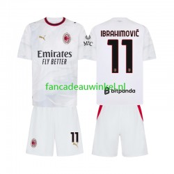 AC Milan Wedstrijdshirt met Korting Ibrahimovic 11 Uit Kind 2026-27 Korte Mouw