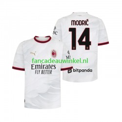 AC Milan Wedstrijdshirt met Korting Modrić Luka 14 Uit Heren 2026-27 Korte Mouw