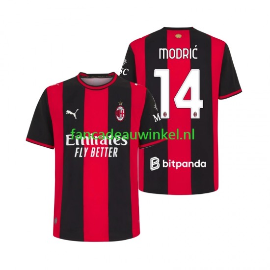 AC Milan Wedstrijdshirt met Korting Modrić Luka 14 Thuis Heren 2026-27 Korte Mouw