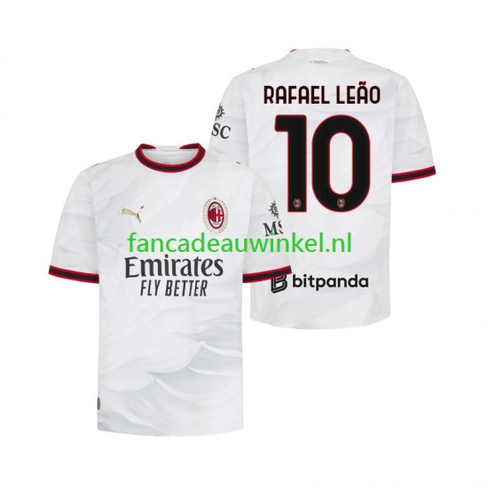 AC Milan Wedstrijdshirt met Korting Rafael Leao 10 Uit Heren 2026-27 Korte Mouw