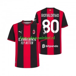 AC Milan Wedstrijdshirt met Korting Ronaldinho 80 Thuis Heren 2026-27 Korte Mouw