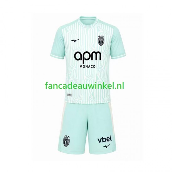 AS Monaco Wedstrijdshirt met Korting 3rd Kind 2026-27 Korte Mouw