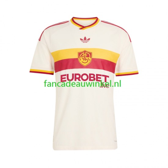 AS Roma Wedstrijdshirt met Korting Uit Heren 2026-27 Korte Mouw