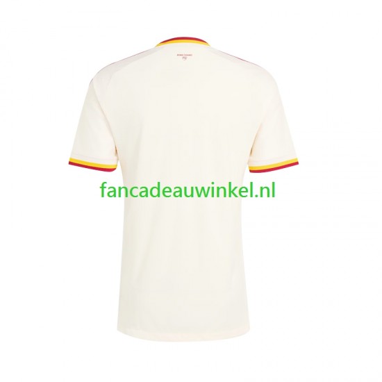 AS Roma Wedstrijdshirt met Korting Uit Heren 2026-27 Korte Mouw