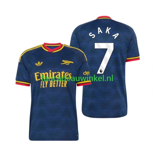 Arsenal Wedstrijdshirt met Korting Bukayo Saka 7 Uit Heren 2026-27 Korte Mouw