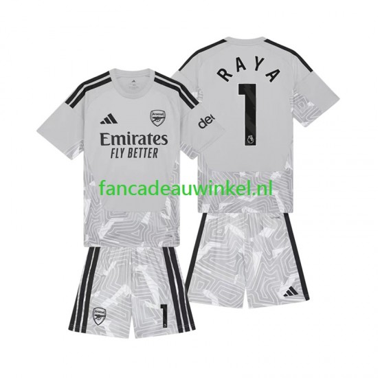 Arsenal Wedstrijdshirt met Korting David Raya 1 Keepersshirt Thuis Kind 2026-27 Korte Mouw