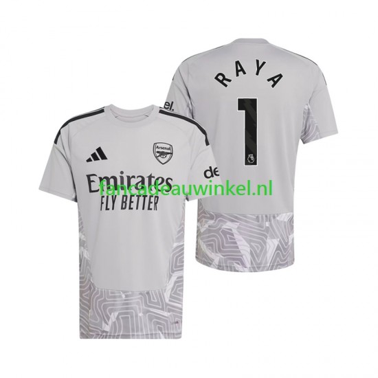 Arsenal Wedstrijdshirt met Korting David Raya 1 Keepersshirt Thuis Heren 2026-27 Korte Mouw