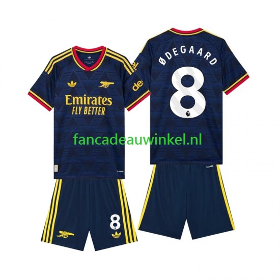 Arsenal Wedstrijdshirt met Korting Martin Odegaard 8 Uit Kind 2026-27 Korte Mouw