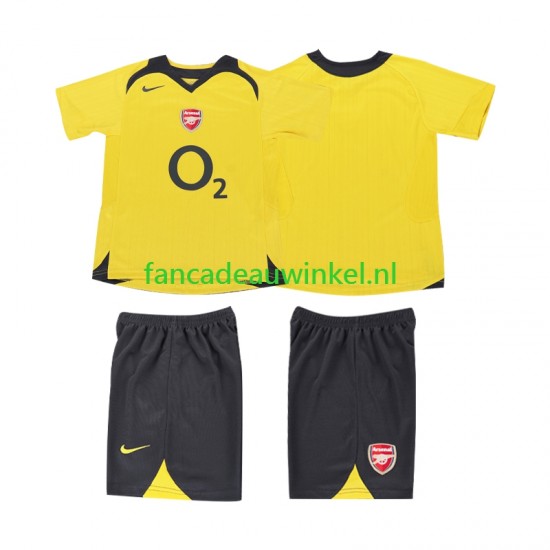 Arsenal Wedstrijdshirt met Korting 2005 Retro Uit Kind 2006 Korte Mouw