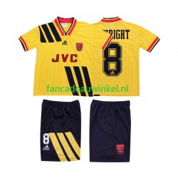 Arsenal Wedstrijdshirt met Korting WRIGHT 8 1993 Retro Uit Kind 1994 Korte Mouw