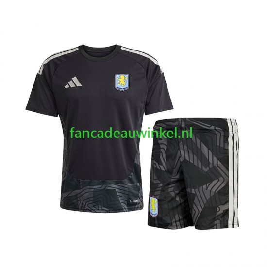 Aston Villa Wedstrijdshirt met Korting Keepersshirt Uit Kind 2026-27 Korte Mouw