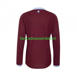 Aston Villa Wedstrijdshirt met Korting Thuis Heren 2026-27 Lange Mouw
