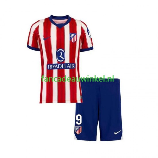 Atlético Madrid Wedstrijdshirt met Korting Alexander Sorloth 9 Thuis Kind 2026-27 Korte Mouw