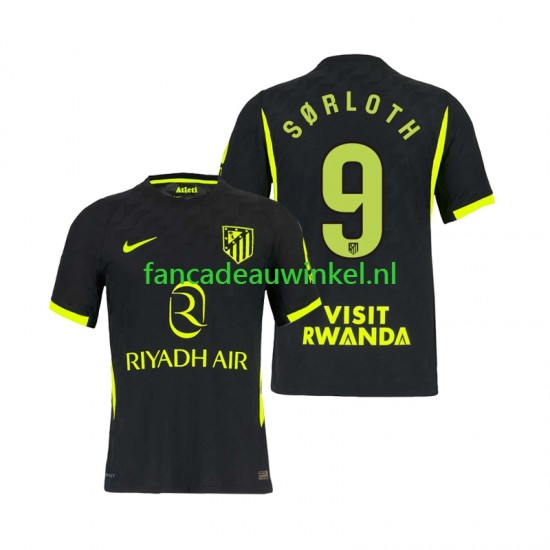Atlético Madrid Wedstrijdshirt met Korting Alexander Sorloth 9 Uit Heren 2026-27 Korte Mouw