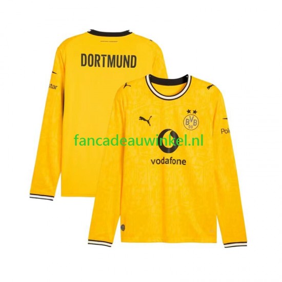 Borussia Dortmund Wedstrijdshirt met Korting Thuis Heren 2026-27 Lange Mouw
