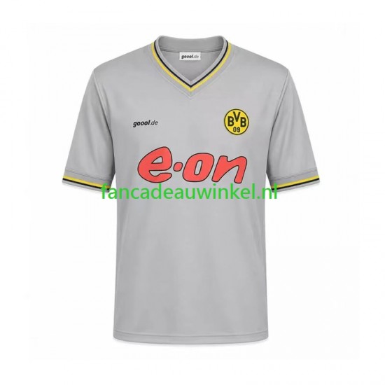 Borussia Dortmund Wedstrijdshirt met Korting Retro Uit Heren 2002 Korte Mouw