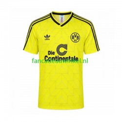 Borussia Dortmund Wedstrijdshirt met Korting Retro Thuis Heren 1998 Korte Mouw