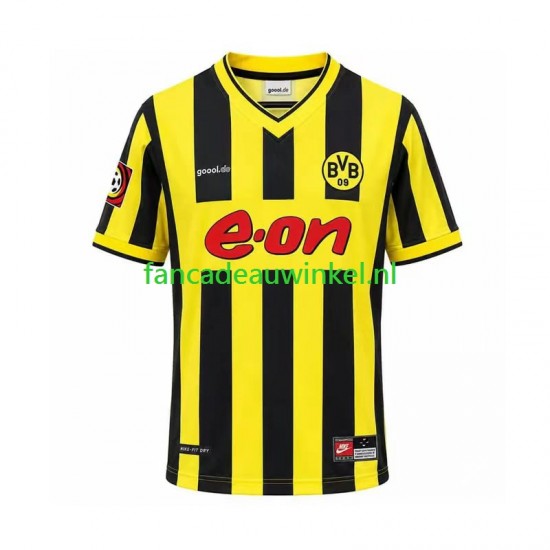 Borussia Dortmund Wedstrijdshirt met Korting 2000 Retro Thuis Heren Korte Mouw