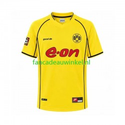 Borussia Dortmund Wedstrijdshirt met Korting Retro Thuis Heren 2002 Korte Mouw