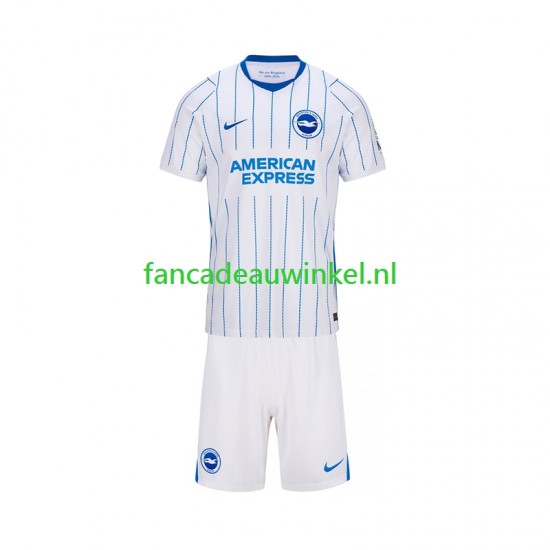 Brighton Hove Albion Wedstrijdshirt met Korting Uit Kind 2026-27 Korte Mouw